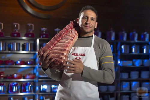 Miguel Ángel, concursante de la segunda edición de 'MasterChef'