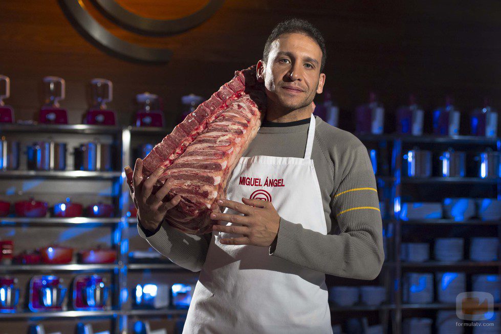 Miguel Ángel, concursante de la segunda edición de 'MasterChef'