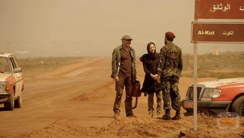 Imagen del desierto de 'Rescatando a Sara'