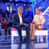 Luján Argüelles junto con Jordi González en 'Hay una cosa que te quiero decir'