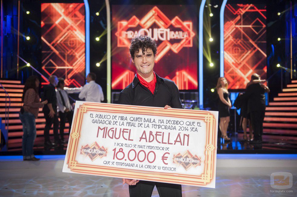 Miguel Abellán, ganador de '¡Mira quién baila! 2014'
