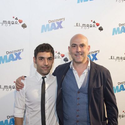 Antonio Díaz y Fernando Jerez en la presentación de 'El Mago Pop'