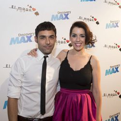 Antonio Díaz y Ruth Lorenzo en la presentación de 'El Mago Pop'