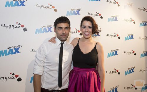 Antonio Díaz y Ruth Lorenzo en la presentación de 'El Mago Pop'