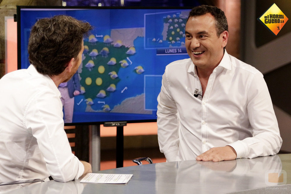 Roberto Brasero en 'El hormiguero'