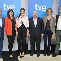 El equipo de TVE en Eurovisión