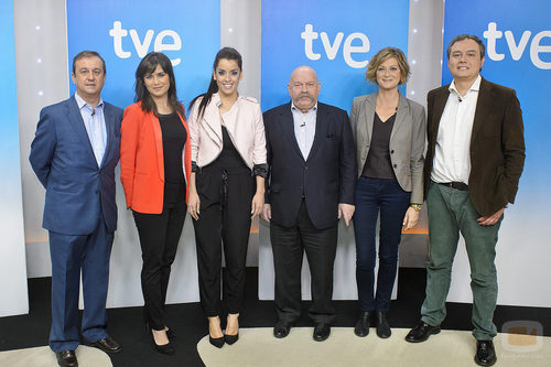 El equipo de TVE en Eurovisión