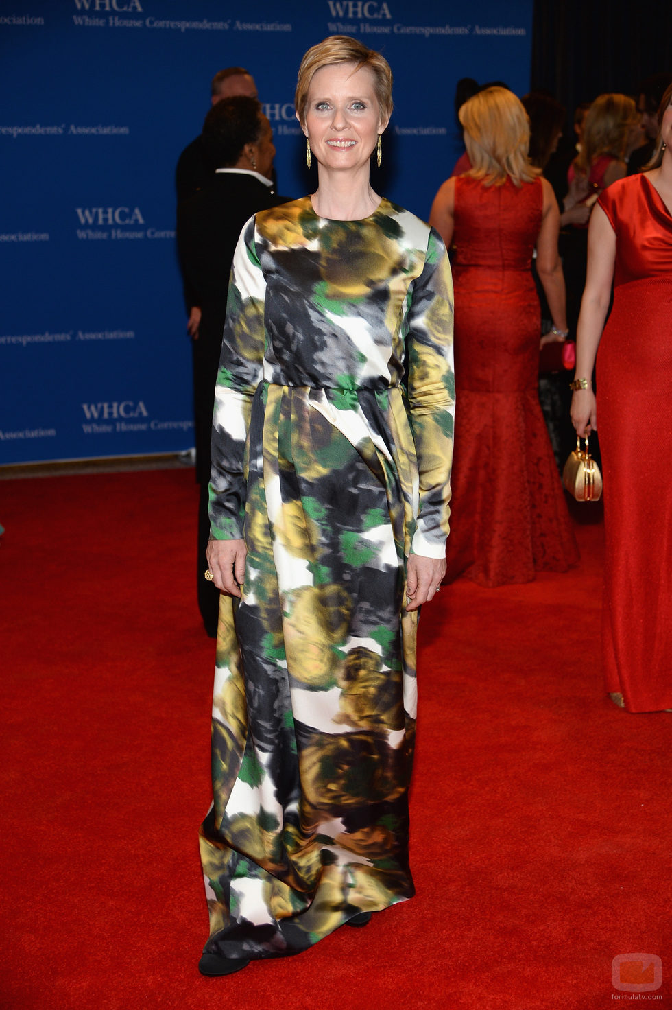 Cynthia Nixon en la Cena de Corresponsales de la Casa Blanca 2014