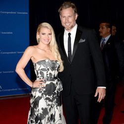 Jessica Simpson y Eric Johnson en la Cena de Corresponsales de la Casa Blanca 2014