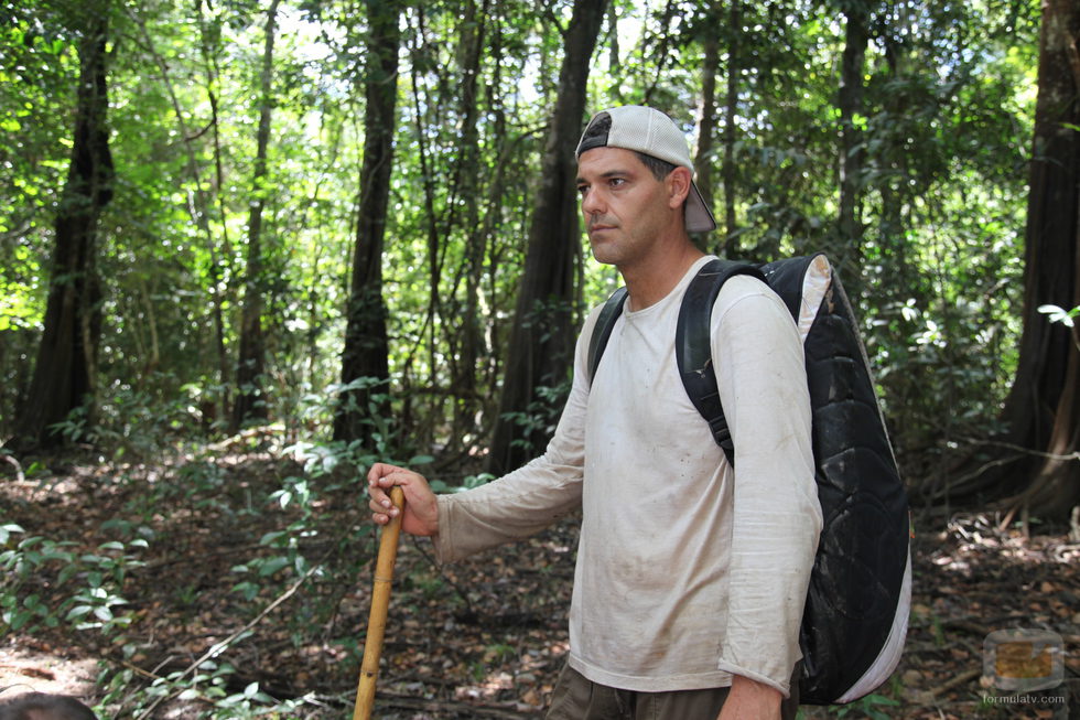 Frank Cuesta en la Amazonia en 'Wild Frank'