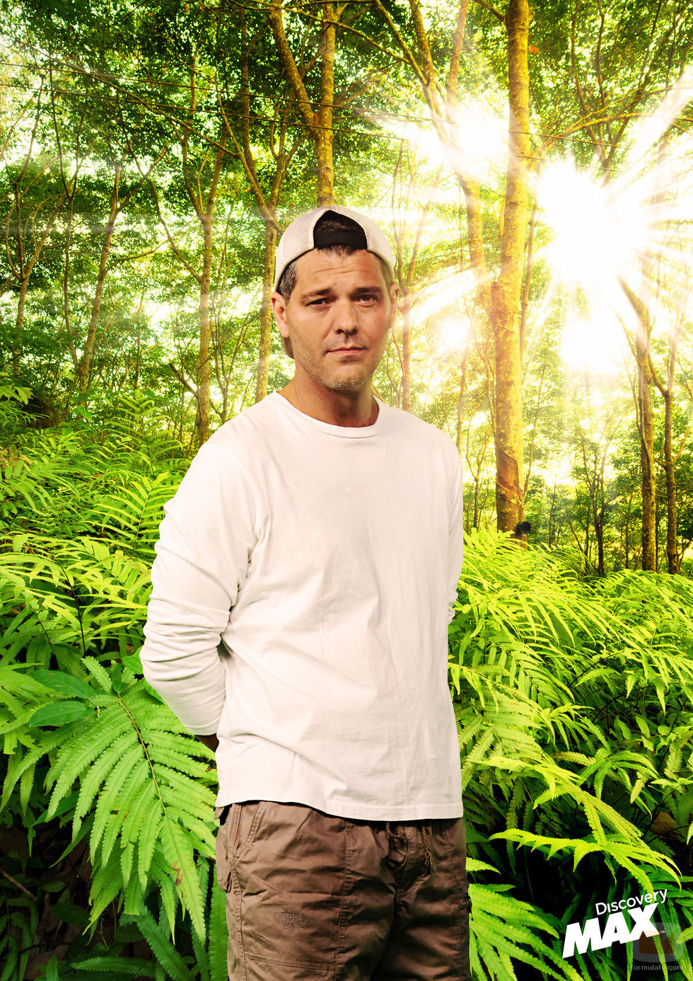 Posado de Frank Cuesta para 'Wild Frank'