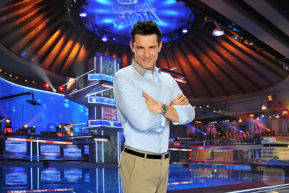 Jesús Vázquez en la segunda edición de '¡Mira quién salta!'