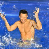 Jesús Vázquez, sin camiseta en la piscina de '¡Mira quién salta!'