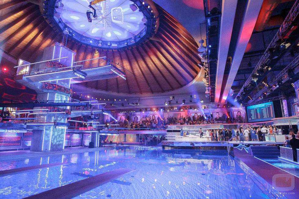 Piscina de la segunda edición de '¡Mira quién salta!'