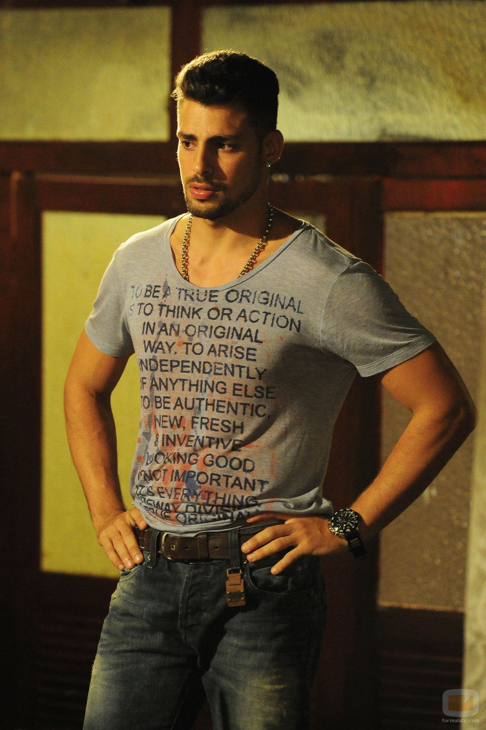 Cauã  Reymond  en 'Avenida Brasil'