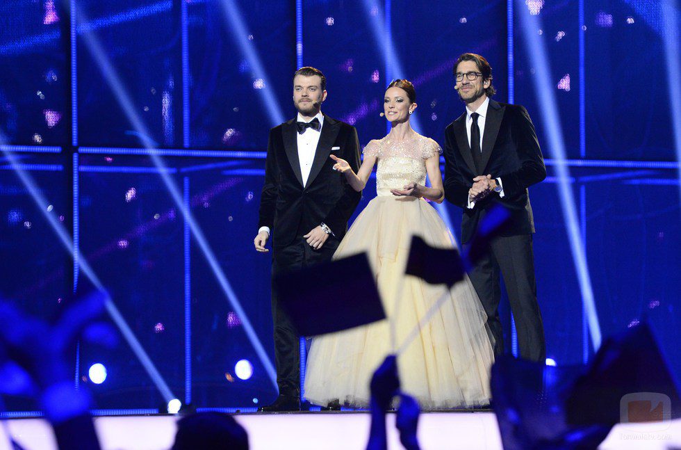 Los presentadores del Festival de Eurovisión 2014