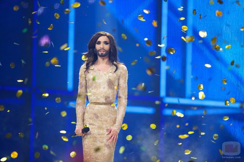 Conchita Wurst, ganadora de Eurovisión 2014