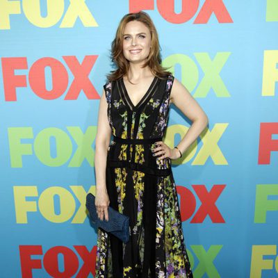 Emily Deschanel en los Upfronts 2014 de Fox