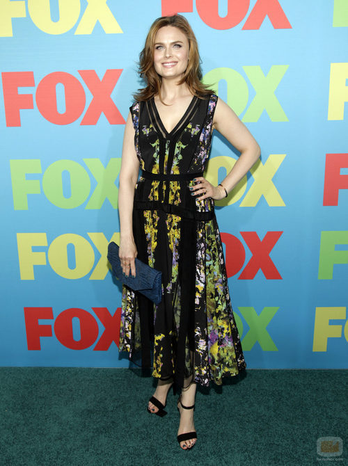 Emily Deschanel en los Upfronts 2014 de Fox