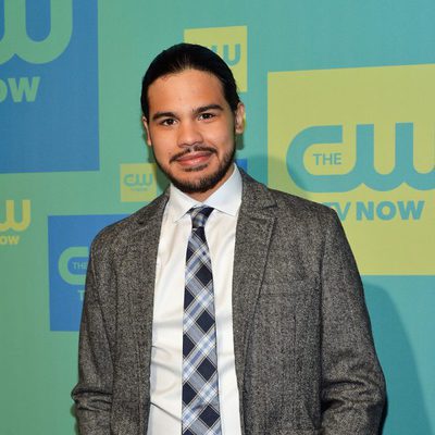 Carlos Valdes en los Upfronts 2014 de The CW