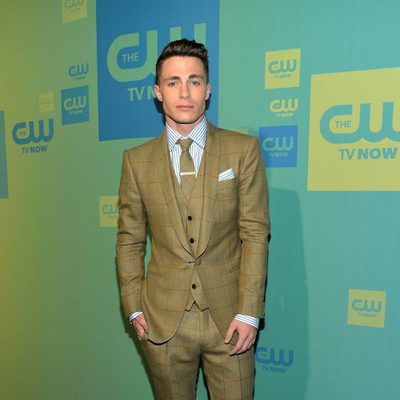 Colton Haynes ('Arrow') en los Upfronts 2014 de The CW