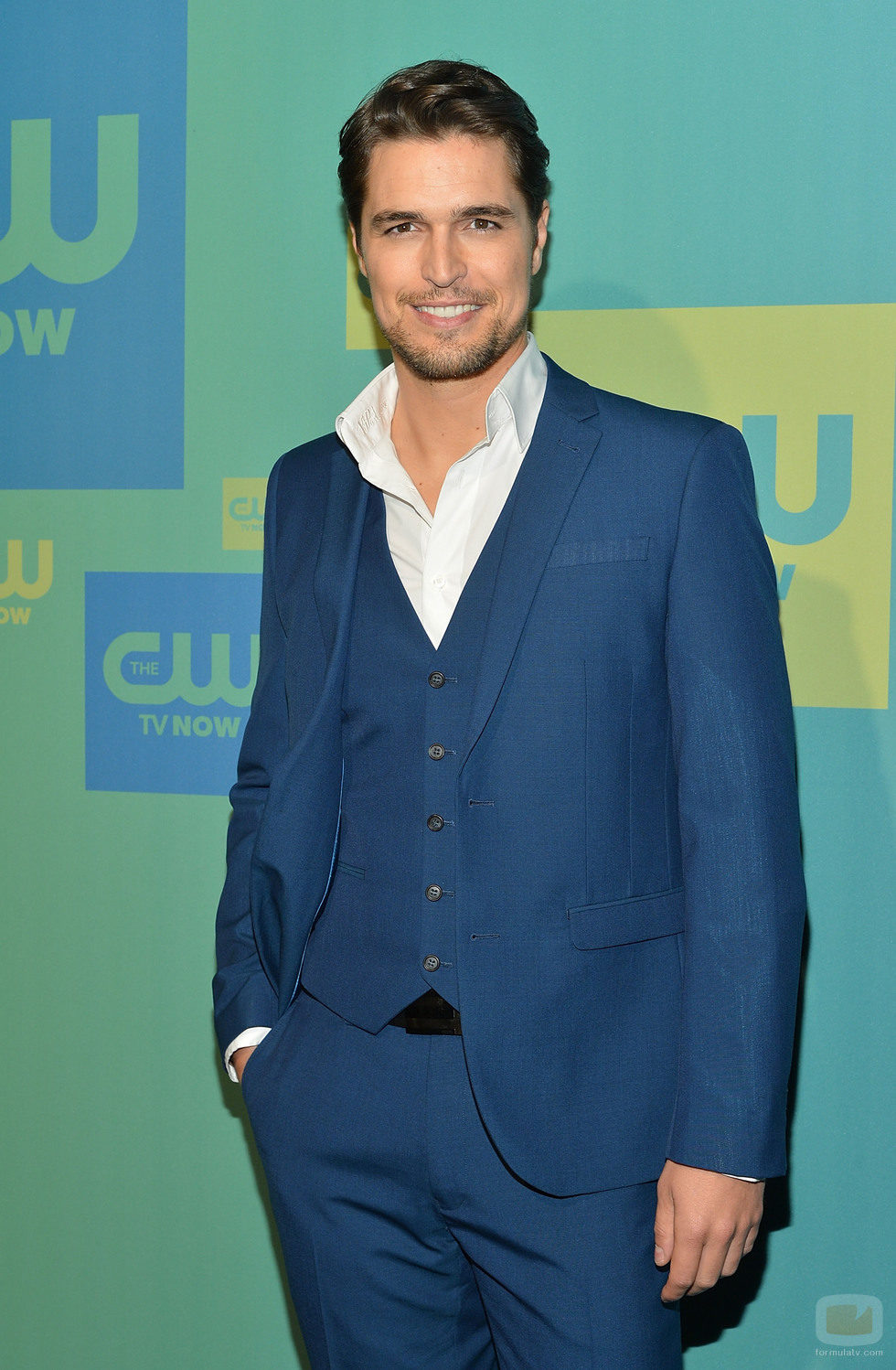 Diogo Morgado en los Upfronts 2014 de The CW