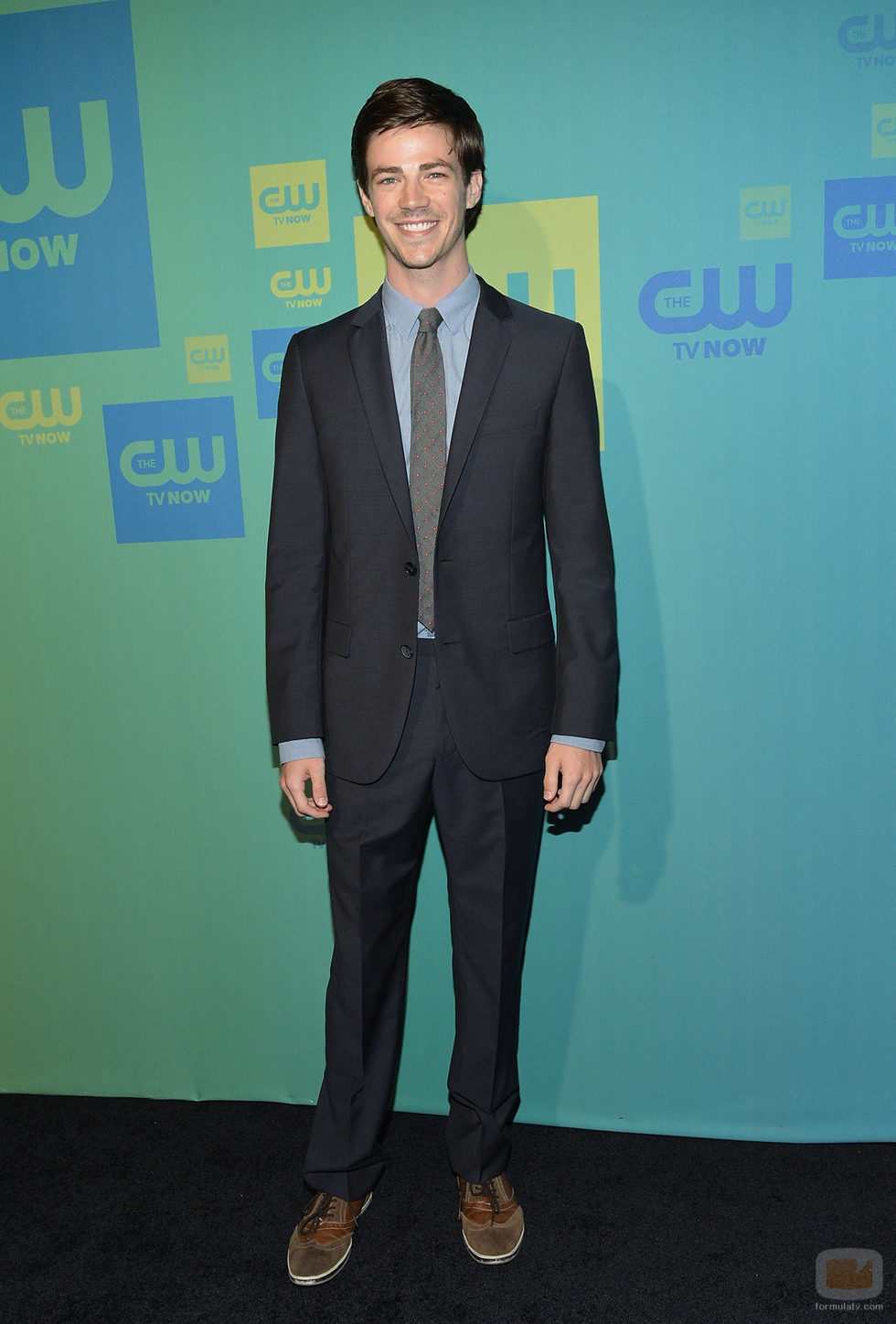 Grant Gustin en los Upfronts 2014 de The CW