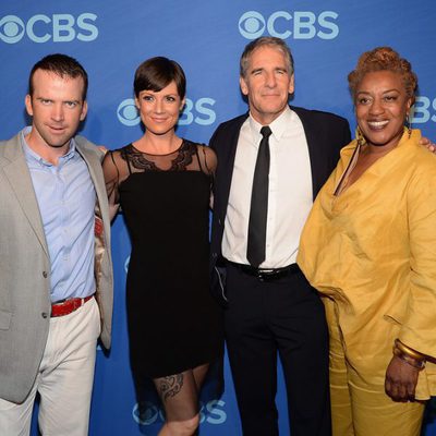 Scott Bakula y el resto del reparto de 'NCIS: New Orleans' en los Upfronts 2014 de CBS