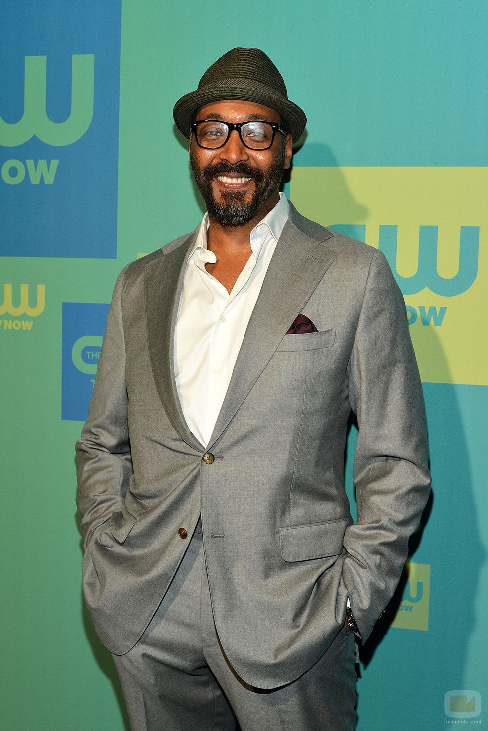 Jesse L. Martin en los Upfronts 2014 de The CW
