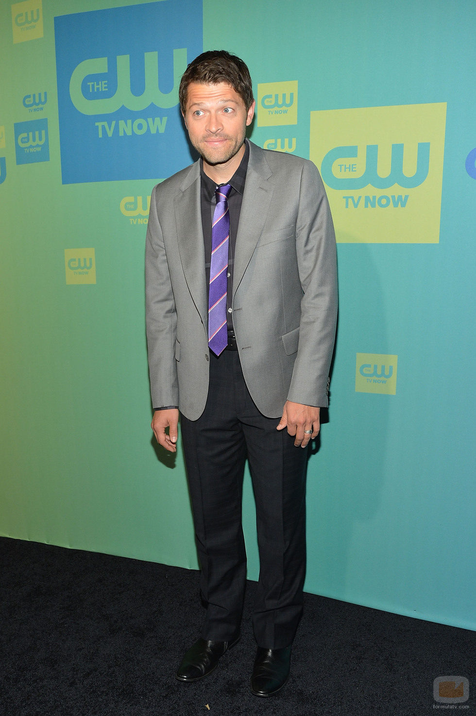 Misha Collins ('Supernatural') en los Upfronts 2014 de The CW