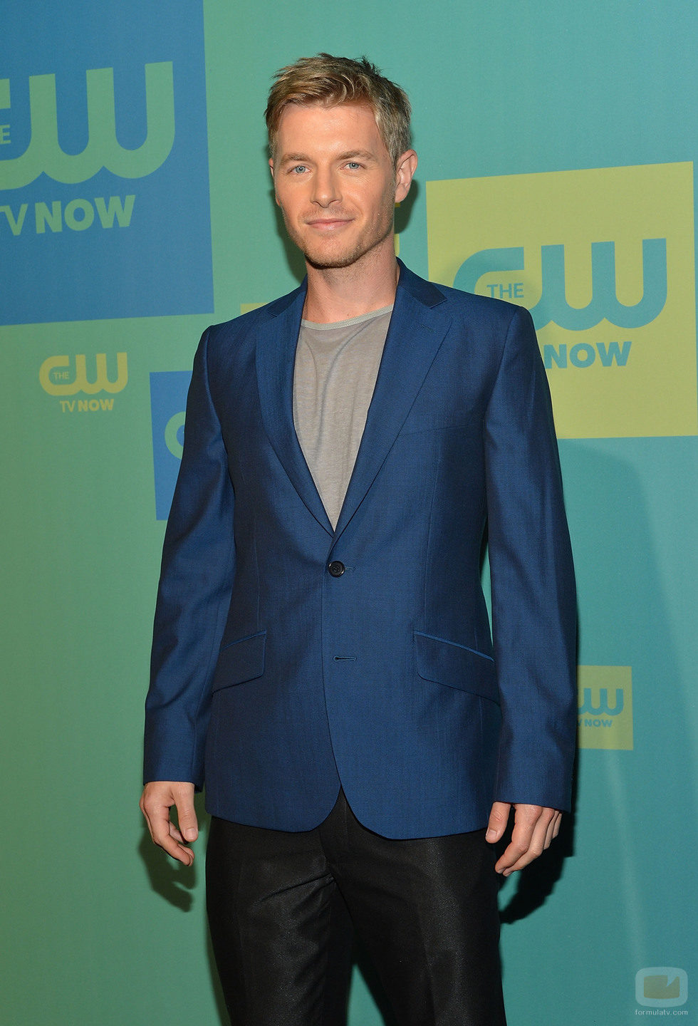 Rick Cosnett en los Upfronts 2014 de The CW