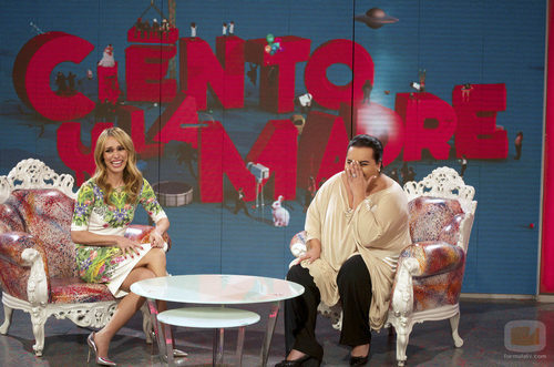 Patricia Conde y Falete, partiéndose de risa