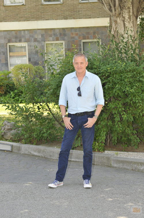 Jordi Rebellón en la rueda de prensa de 'Sin identidad'