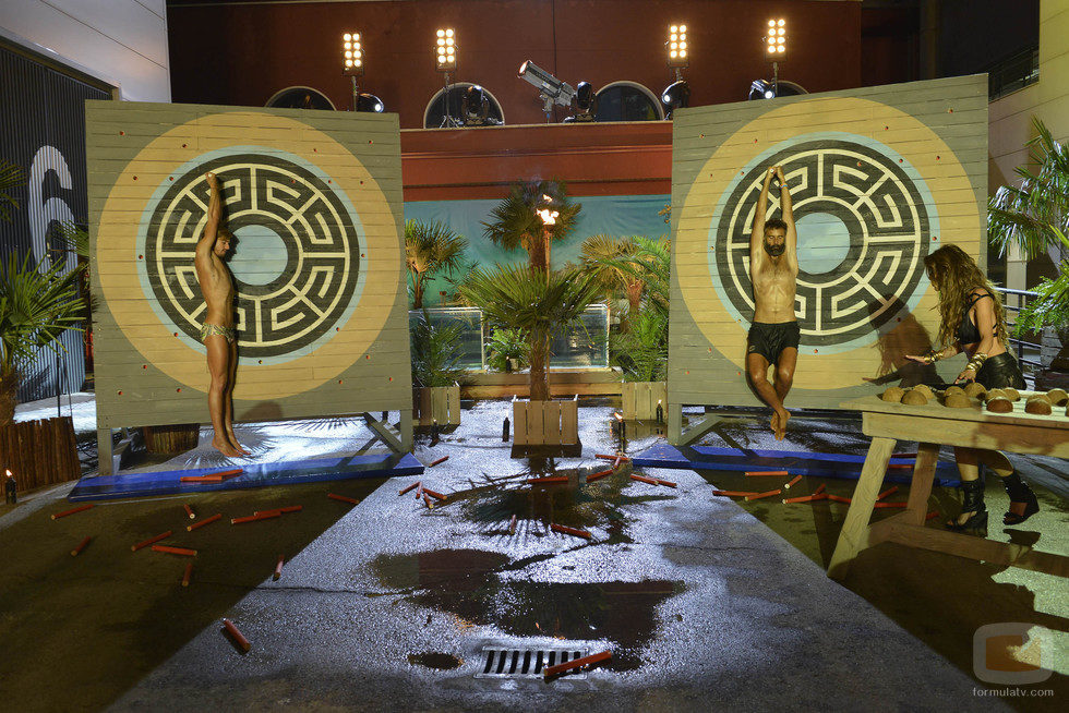 Abraham y Rafa Lomana se enfrentan a una prueba de resistencia en 'Supervivientes 2014'