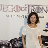 Sibel Kekilli, Shae en 'Juego de Tronos', ante el photocall del Nocturna Festival