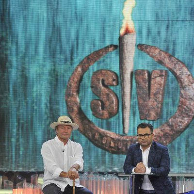 Amador Mohedano durante su entrevista en 'Supervivientes 2014'
