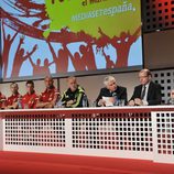 Paolo Vasile encabezó la presentación de la cobertura del Mundial de Brasil por Mediaset España