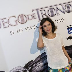 Sibel Kekilli ante el photocall del evento de 'Juego de Tronos' del Nocturna Festival