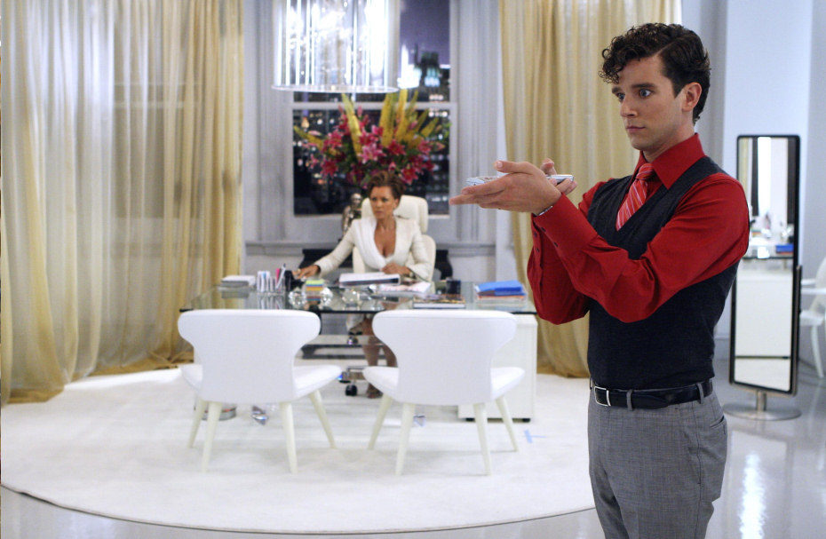 Michael Urie y Vanessa Williams en un capítulo de 'Ugly Betty'