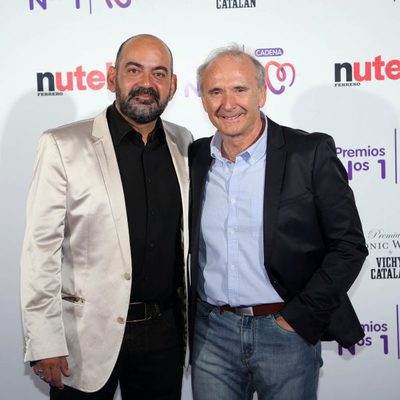 José Corbacho y Xavier Deltell en los Premios Números 1 de Cadena 100