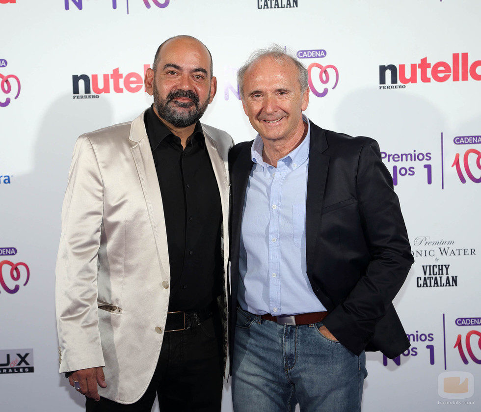 José Corbacho y Xavier Deltell en los Premios Números 1 de Cadena 100