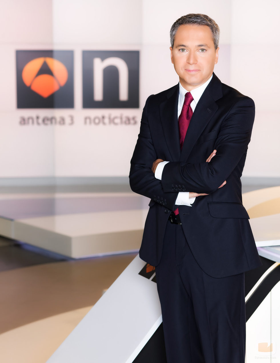 Vicente Vallés, presentador de informativos de Antena 3