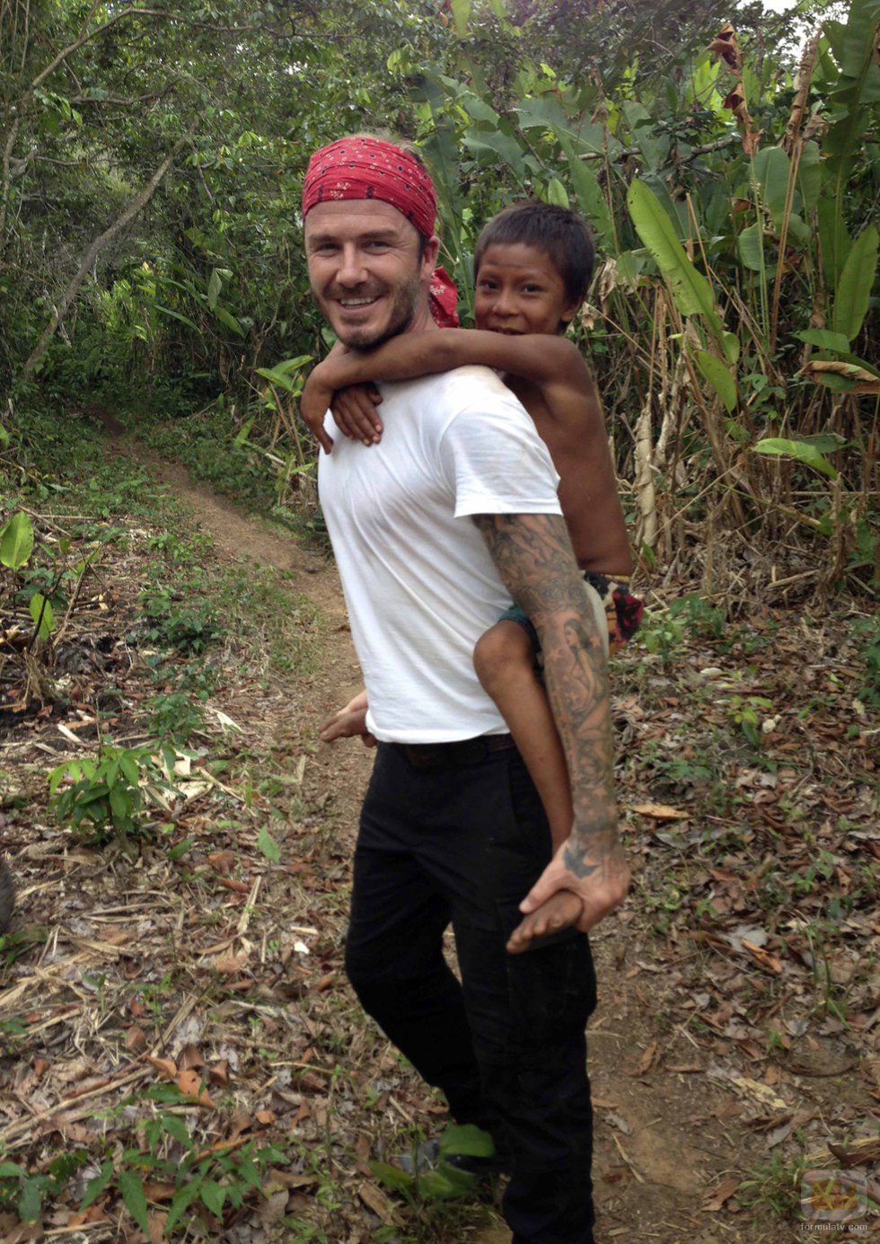 El exfutbolista David Beckham