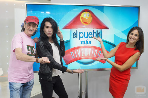 Eduardo Gómez, Mario Vaquerizo y Melani Olivares, jurado de 'El pueblo más divertido' en La 1