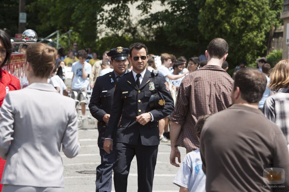 Justin Theroux interpreta al jefe de policía Kevin Garvey en 'The Leftovers'