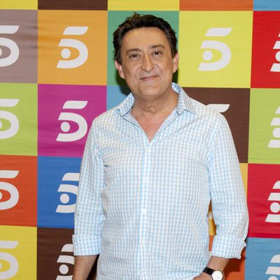 Mariano Peña posando en el final de 'Aida'