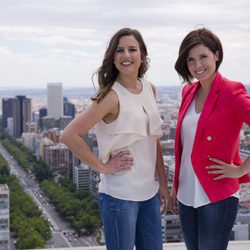 María Gracia y Noelia López Boluda, presentadoras de los magacines de Telemadrid