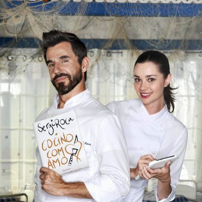 Santi Millán y Dafne Fernández en 'Chiringuito de Pepe'