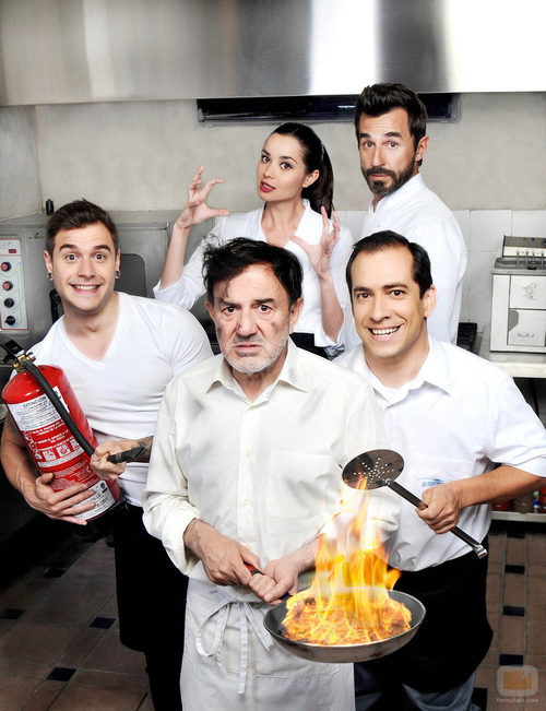 Los cocineros de 'Chiringuito de Pepe'