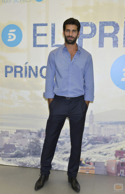 Rubén Cortada en la presentación de la nueva temporada de 'El príncipe'